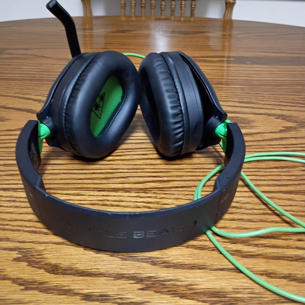 Turtle Beach Ear Force Recon 70X Gaming Headset Black Green Xbox PlayStation PC